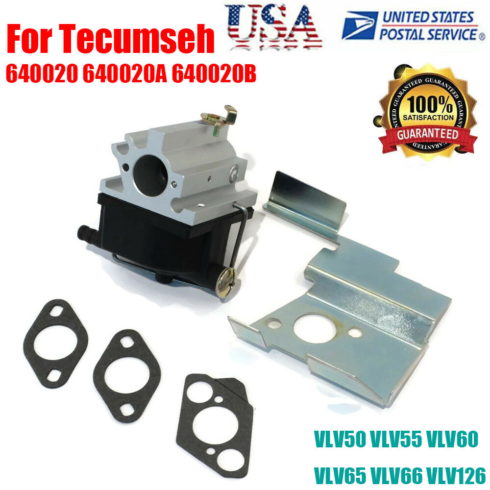 Carburetor for Tecumseh VLV50 VLV55 VLV60 VLV65 VLV66 640020A 640020B 640020C