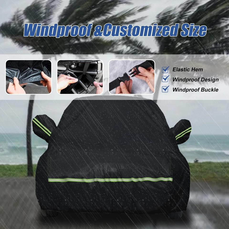 HUMMER H2 SUV 6 Layers WaterProof CAR COVER 2002-2009 - Image 4 of 4