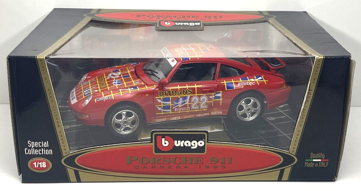 Burago 911 Carrera Racing Porsche Cod. 3003 for sale online | eBay