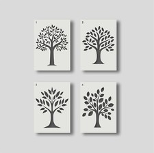 Tree Stencils - Reusable Stencils for Wall Art, Home Décor, Painting