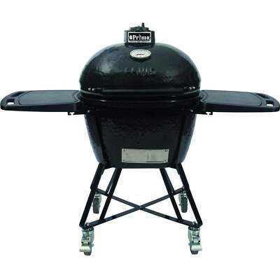 Primo Oval LG 300 All-In-One Series Grill with Cradle Ceramic, Kamado  Style