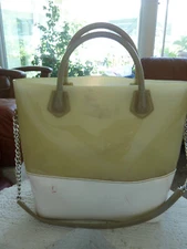 KARTELL GRACE K SHOPPER SHOULDER TOTE BAG VERY RARE
