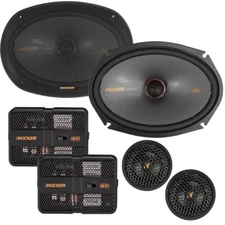 KICKER 51KSS6904 / KS SERIES 6X9" COMPONENT SPEAKER SYSTEM  **NEW**