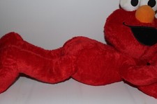 Sesame Street Elmo Laying Down 22" Plush Stuffed Animal Toy 2007 Fisher Price