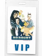 NO DOUBT  1ST TOUR ? BACKSTAGE PASS GWEN STEFANI MINT- VERY RARE VIP LA CA OC