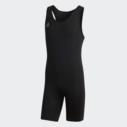 Adidas Men's Powerlift Suit Weightlifting Suit Adidas maglia sollevamento pesi - Foto 31 di 38