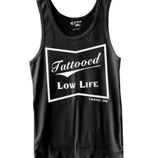 Tattooed Low Life Tank Top by Cartel Ink 