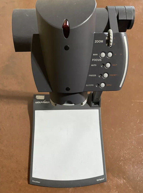 WolfVision VZ-8 Plus Projector Portable Document Camera With Working Lamp