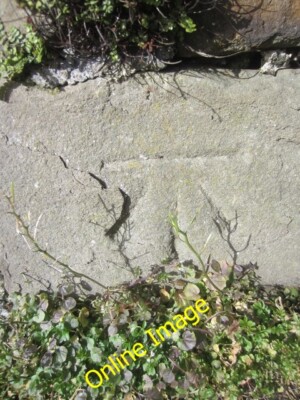 Foto 6x4 Ordnance Survey Schnittmarke Llanelli Diese OS Schnittmarke kann gefunden werden c2014