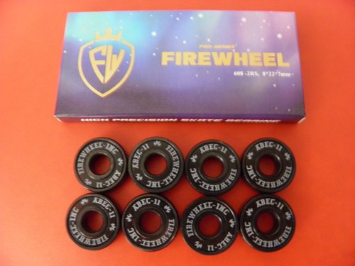 8 x FIREWHEEL-INC ABEC 11 SCOOTER BEARINGS *NEW* BLACK SHIELDS - Picture 9 of 24