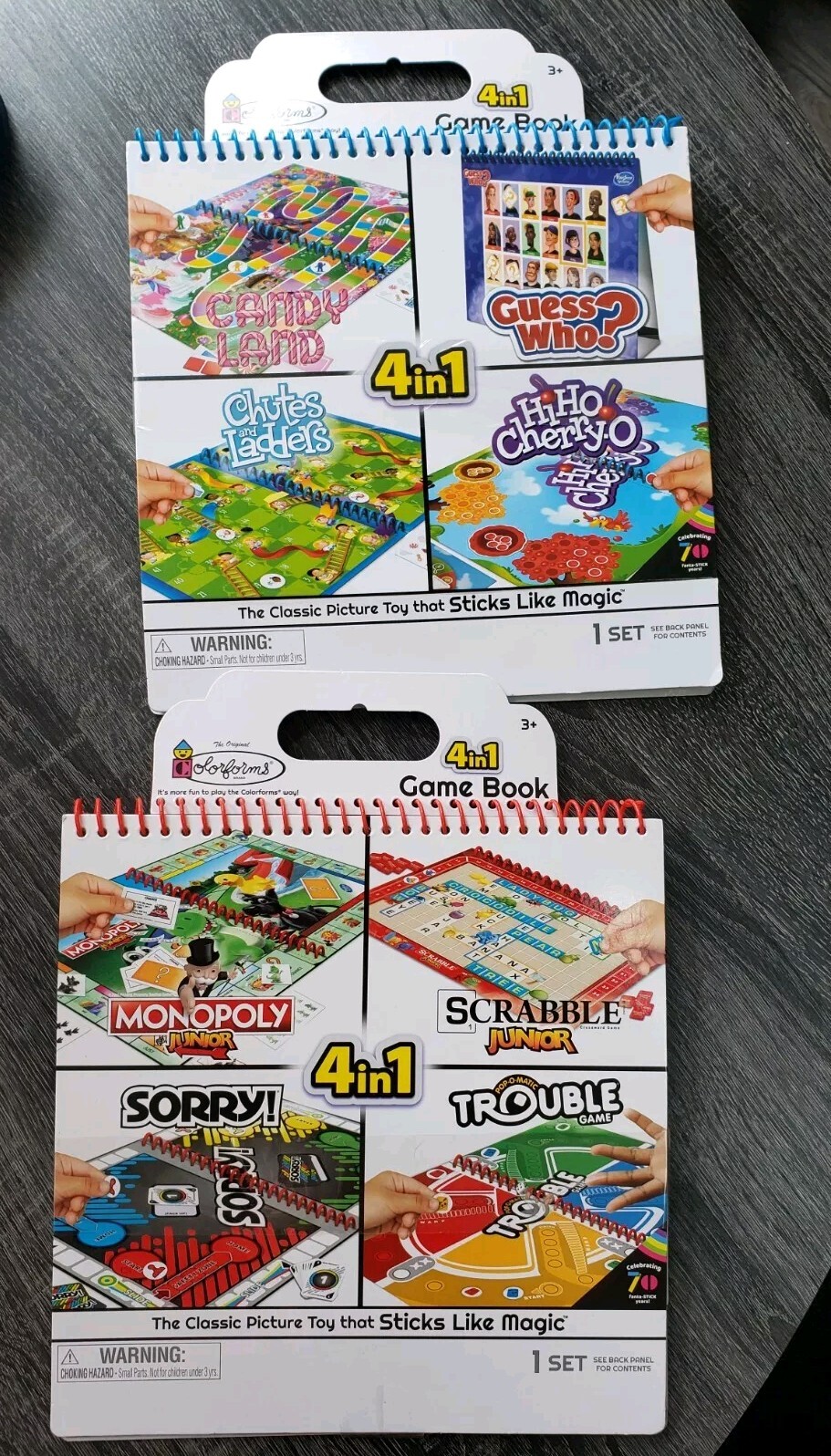 S Stick-on Pieces Low Mess/storage