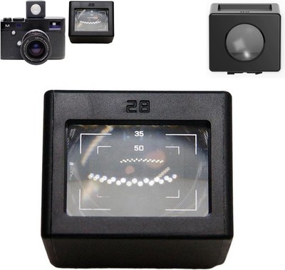 28mm Waist Level Viewfinder -Retropia Optical Waist with 35/50 or 40 Frame Lines