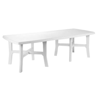 TAVOLO PLASTICA ALLUNGABILE DA GIARDINO ESTERNO 180/240X100 H72