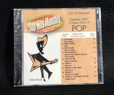 TOP HITS MONTHLY POP KARAOKE CD G January 2006 VOL 0601-P SEALED
