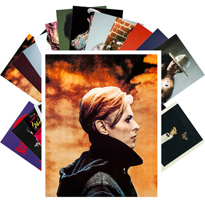 david bowie ポストカード Postcard Set 24 cards DAVID BOWIE Rock Music Posters Photos CC