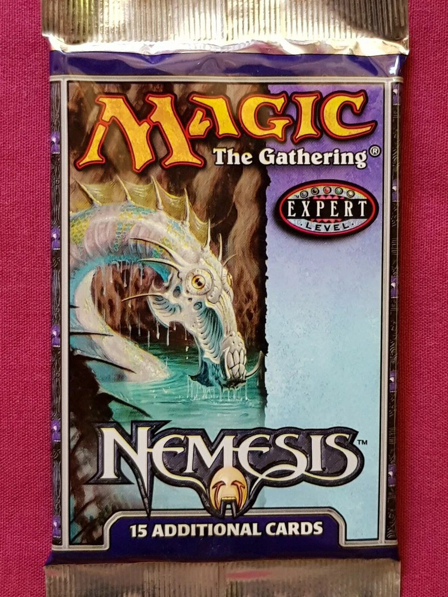 Magic: The Gathering Nemesis Sealed Collectible Card Game Packs in