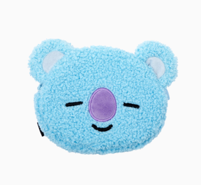 NIP BTS BT21 x Line Friends KOYA RM Boucle Pouch BTS OFFICIAL