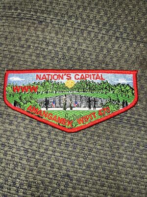 Mint OA Flap Lodge Amagamek Wipit Red Border #3