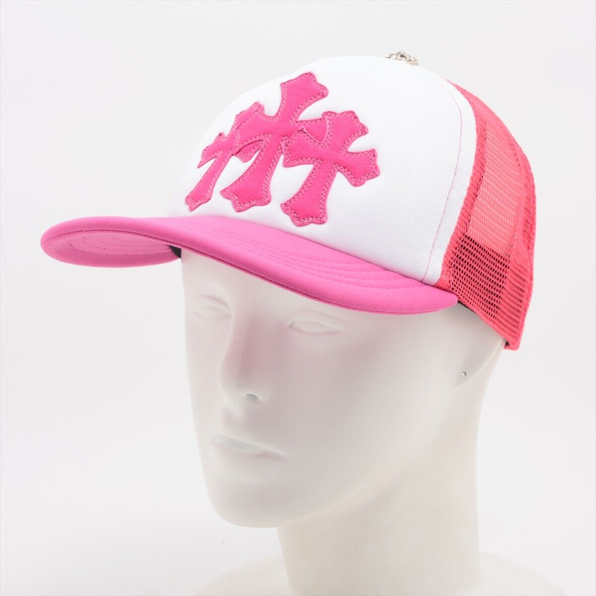 Chrome Hearts Trucker Cap Polyester ONE SIZE 53-60 pink x Chrome Hearts Trucker Cap Polyester ONE SIZE 53-60 pink x