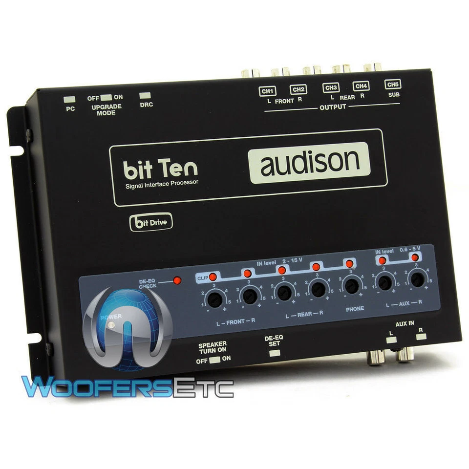 AUDISON BIT TEN CAR SIGNAL INTERFACE PROCESSOR WITH 4 CHANNELS IN & 5 OUT NEW - Image 2 of 4