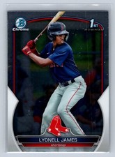 2023 Bowman Chrome #BCP-118 Lyonell James  Boston Red Sox