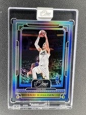 Lauri Markkanen 2024-25 Panini One & One Blue 7/35 Utah Jazz #5
