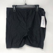 Swimsuits for All Full Coverage Swim Short, Women's Size 16 - Black