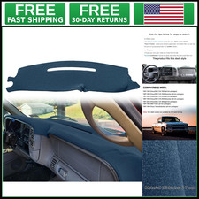 Navy Blue Dash Cover Mat For 1997-1999 Gmc Yukon Chevy Tahoe Suburban