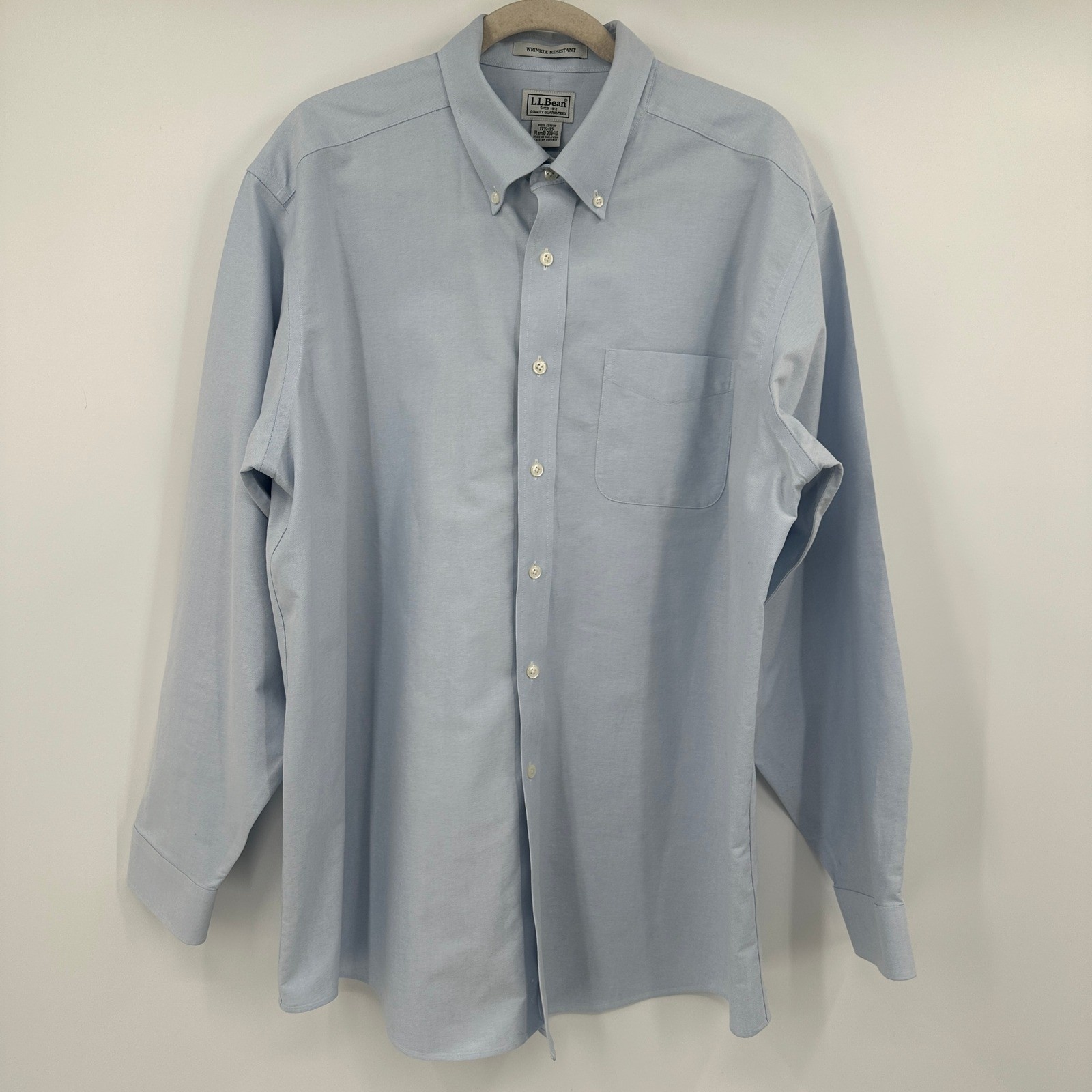 LLBean Wrinkle Resistant Button Down Long Sleeve … - image 4