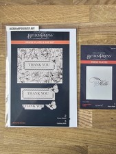 Spellbinders Betterpress Plates x 2