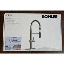 Kohler Haku Kitchen Faucet Stainless Finish