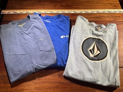Lot Of Three Men s XL Tshirts. Bird Dogs, Costa, Volcom
