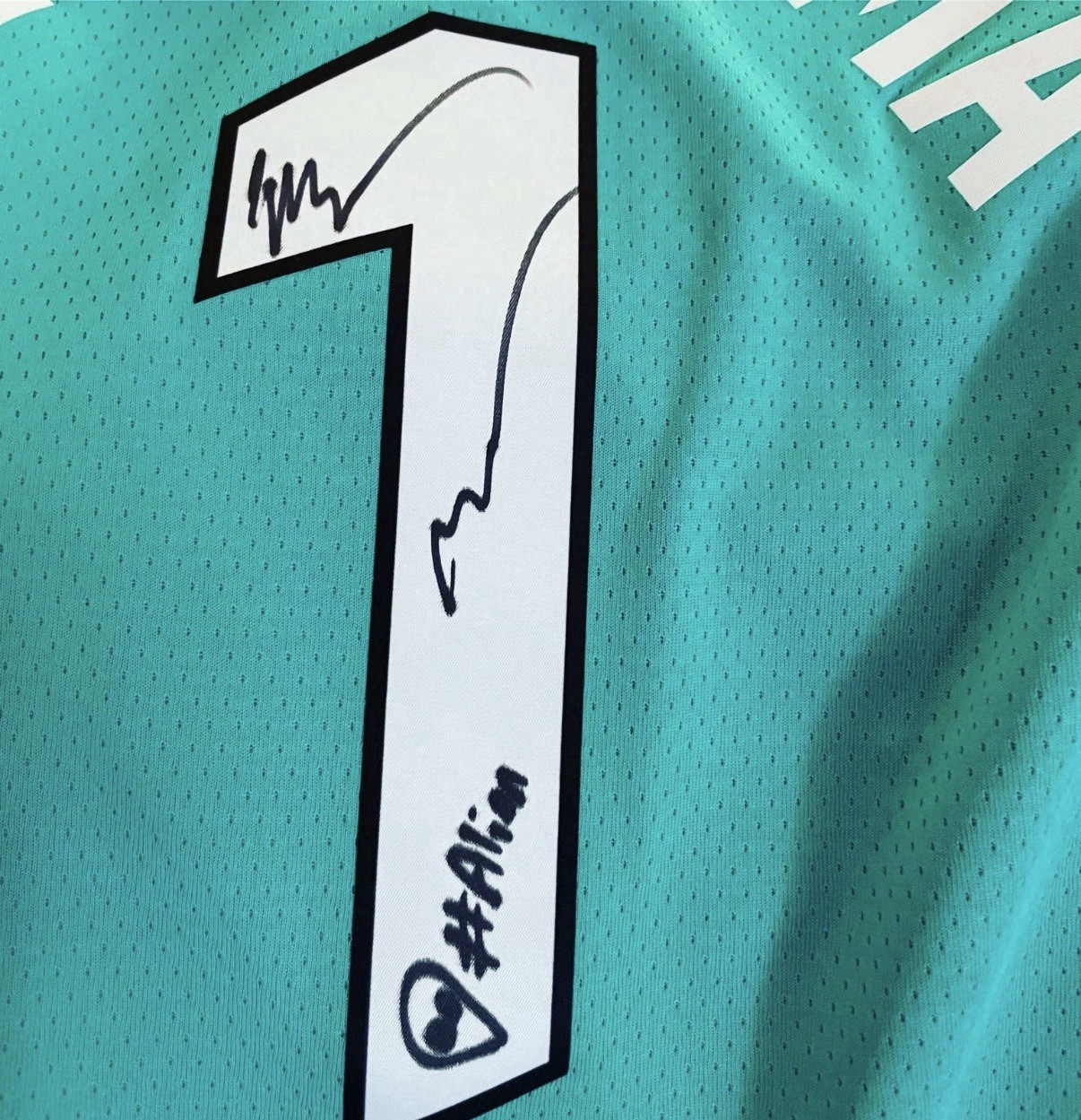 Victor Wembanyama Autographed 1 OF 1 #ALIEN 👽INSCRIPTION Jersey PSA/DNA COA 🔥
