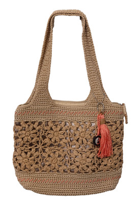 The Sak Casual Classics Crocket Floral Large Tote Shoulder Bag