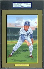 Hoyt Wilhelm Gem Mint 10 PSA DNA Signed Perez Steele Great Moments Postcard Auto