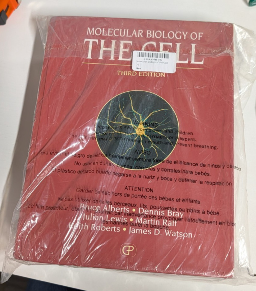 Molecular Biology of the Cell Third Edition (1994, Hardcover)