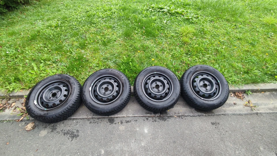 Barum Polaris 5 185x65 R14 Winterräder Komplett Neu (Hyundai Felgen Original) - Bild 2 von 4