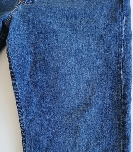Wrangler Blue Jeans 38x30 Relaxed Fit 97FXWXD Comfort Flex Stretch Cotton Denim - Picture 7 of 7