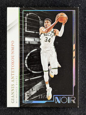 2021 Panini Noir Association Edition Holo Silver /35 Giannis Antetokounmpo #30