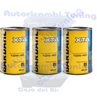Bardhal Bardahl Xta Polarplus Mplus 10W40 Acea A3B4 Huile Entretien Voiture 3 - Photo 1/3