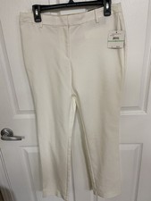 NWT Rafaella Straight Leg Dress Pants Women's 8 Flat Front Higher Rise MSRP 65