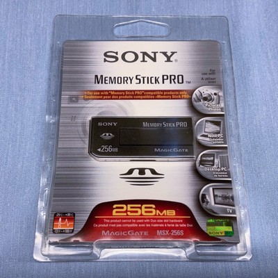 NEW Genuine OEM 256MB Sony Magicgate Memory Stick Pro -MSX-256G