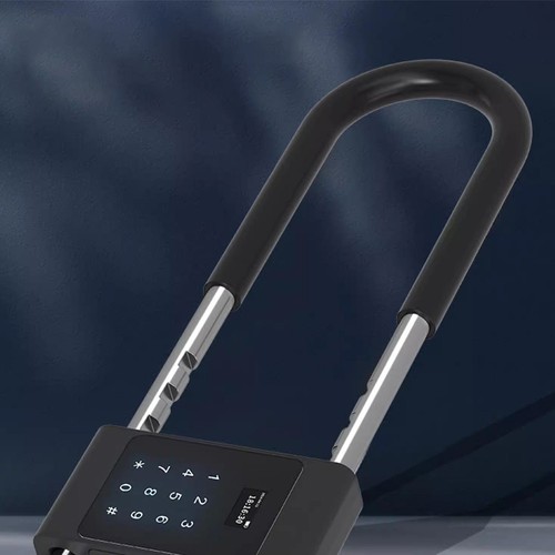 Zinc Alloy U Shaped Padlock For For Smart Locking Solutions on Glass Doors - Picture 9 of 12