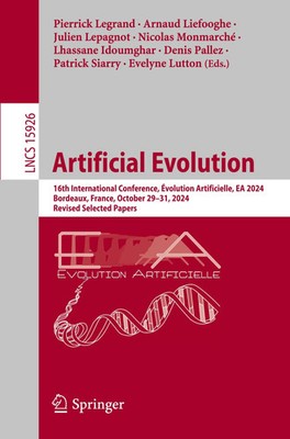 Artificial Evolution | Pierrick Legrand (u. a.) | Taschenbuch | xvi | Englisch