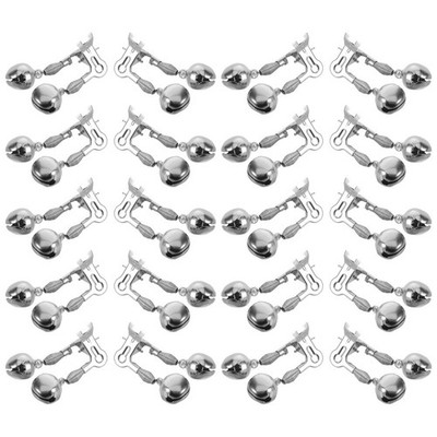 25 PCS Stainless Steel Fishing Bells Bite Alarm Trolling for Your Rod