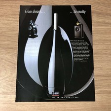 GRAM05 MAGAZINE ADVERT 11X8 B&W INNOVATIVE NAUTILUS 801 LOUDSPEAKER
