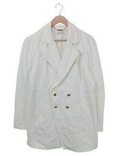 APART Blazer lungo Donna Blazer Taglia IT 48 bianco stile casual