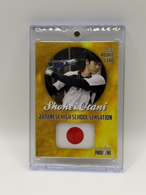  Shohei Ohtani 2012 Japanese High School Rookie (RC) Baseball Card Japan 