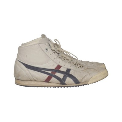 Onitsuka Tiger, Schnürstiefel, Größe: 42 1/2, Weiß/Blau/Rot, Leder, Herren #hVf