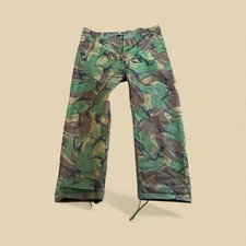 British Army DPM Waterproof Over Trousers Camo PVC Size 86/110 Waist 44